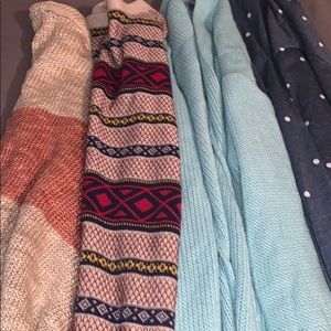 4 WOMENS CARDIGANS!!